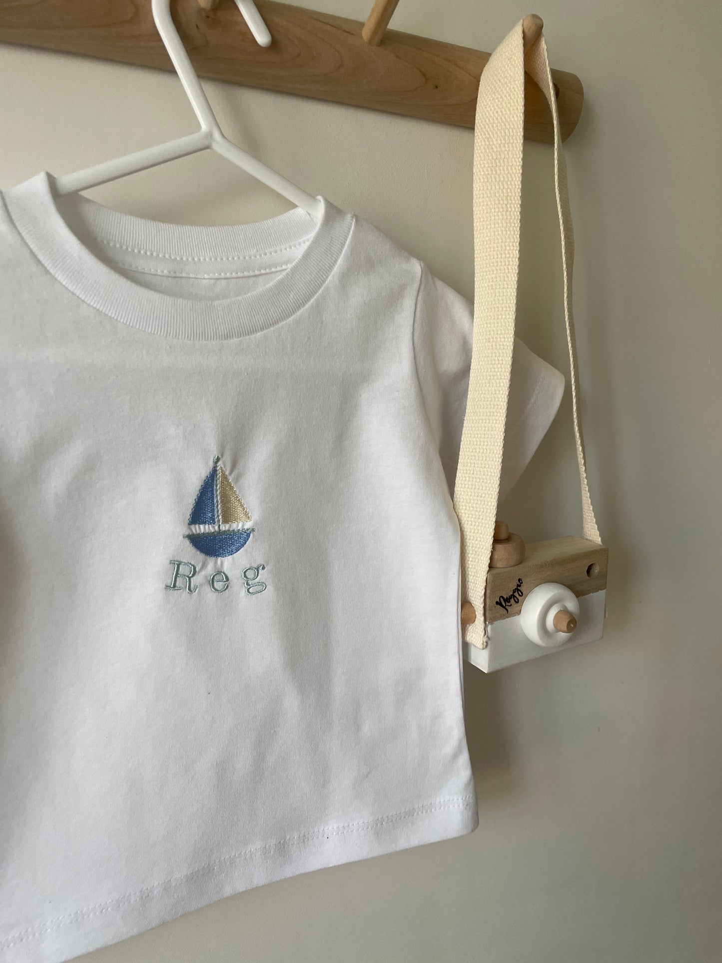 Personalised boat t-shirt